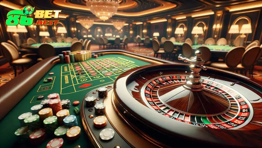 Không gian Casino cá cược không giới hạn tại 86Bet